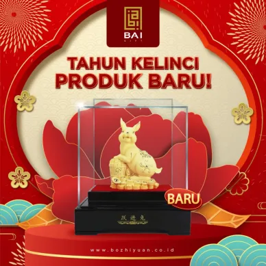 Produk BAI GIFT HAMPERS IMLEK 2023 PATUNG SHIO KELINCI HOKI BERLAPIS EMAS 24K 2 ~blog/2023/3/13/c7c46bc9_3c4d_4e14_b37a_f41971c3201b