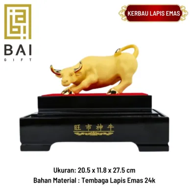 Produk BAI GIFT PATUNG SHIO KERBAU HOKI LAPIS EMAS 24K SIZE L 1 ~blog/2023/3/15/kerbau_tipe_lama_2