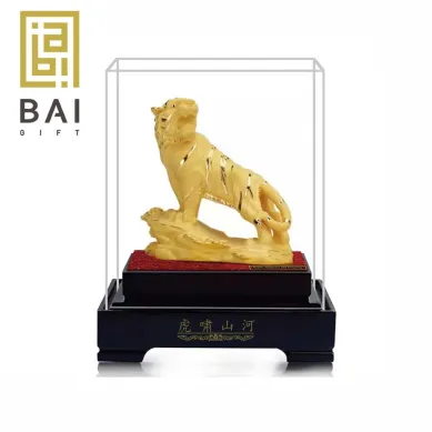 Produk BAI GIFT PAJANGAN PATUNG SHIO MACAN LAPIS EMAS 24K SIZE L 2 ~blog/2023/3/16/gaitubao_