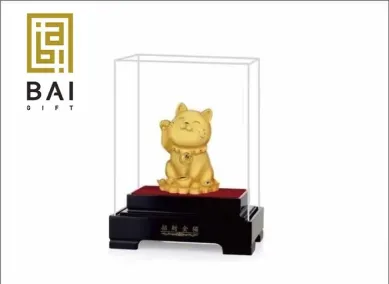 Produk BAI GIFT PAJANGAN PATUNG LUCKY CAT LAPIS EMAS 24K 2 ~blog/2023/3/21/