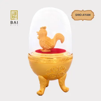 Produk BAI GIFT PAJANGAN PATUNG SHIO AYAM MINI LAPIS EMAS 24K  1 ~blog/2023/3/27/10_patung_lapis_emas_lucu_shio_ayam_1