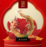 BAI GIFT PAJANGAN PATUNG IKAN MAS KOKI FENGSHUI BAHAN CRYSTAL PREMIUM 